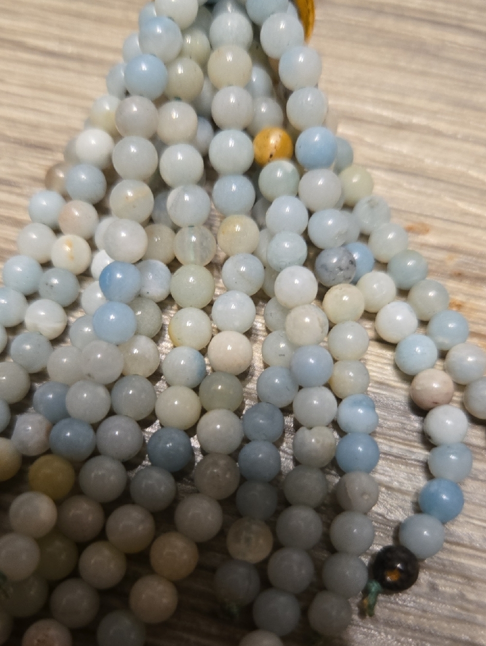 Kenneth Jay Lane Amazonite Tassel Earrings - Picture 2 of 5